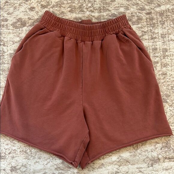 MESHKI Women's Casual Brown/rust Shorts size small - Picture 4 of 7